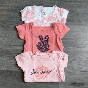 Yoga Sprout Onesies 3 pieces